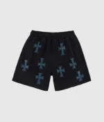 Unknown London Rhinestone Shorts Black 2