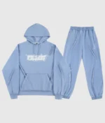 Unknown London Retro Logo Tracksuit Blue 1