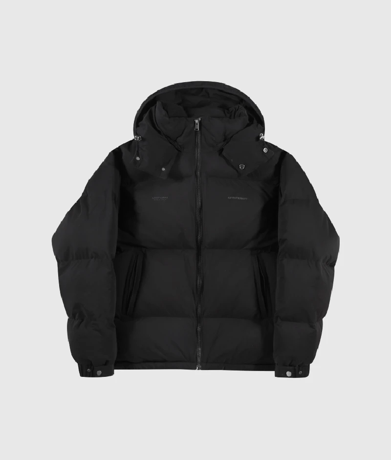 Unknown London Uniform Puffer V2 Jacket Black 3 Unknown London Uniform Puffer V2 Jacket Black 3